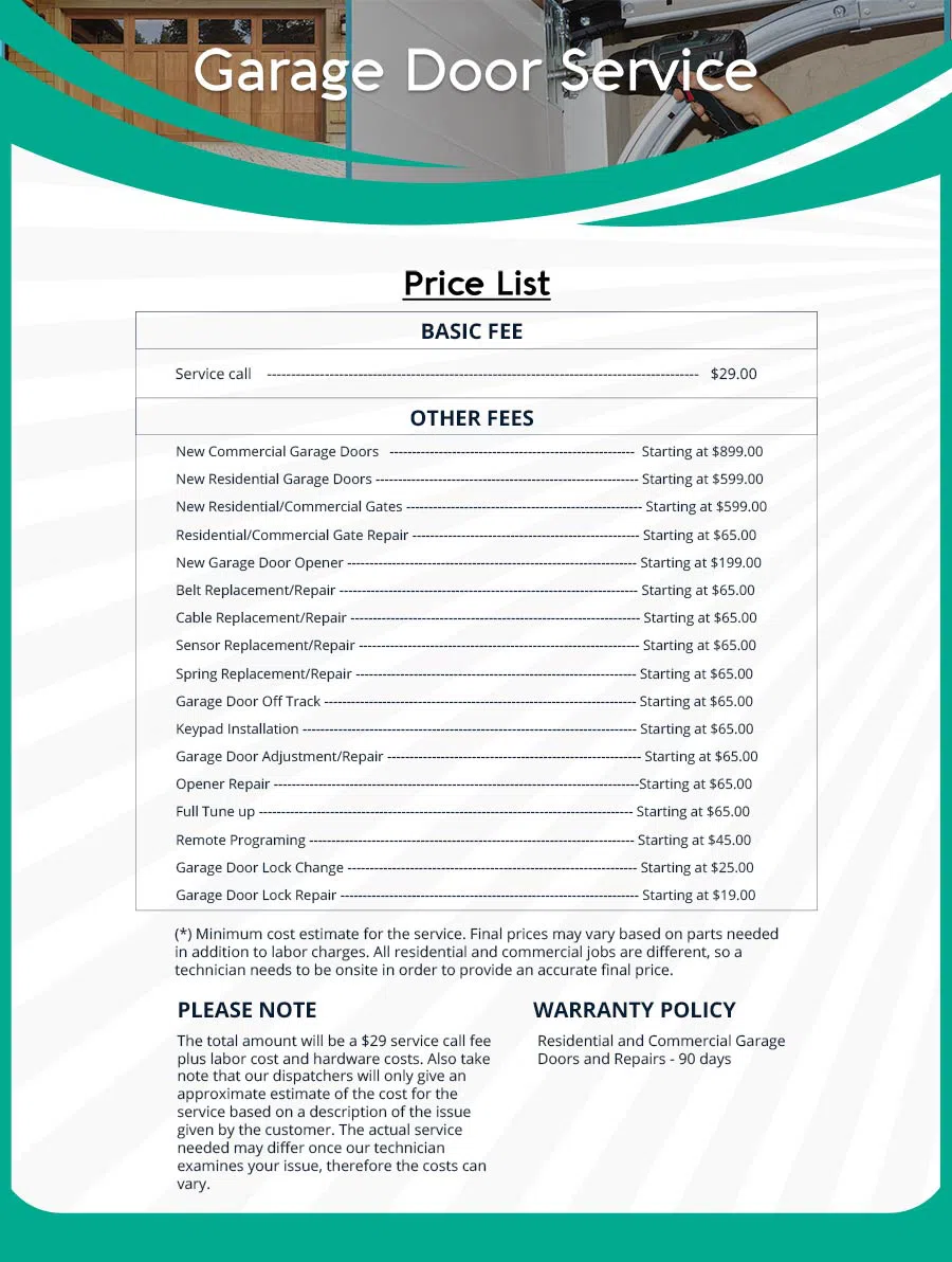 North Providence Central Garage Door Service North Providence, RI 401-217-2290